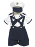 Rafael Baby Toddler Boys Bow Accent Nautical Costume Cap Outfit Set, Sizes 3 Months-4T - SophiasStyle.com